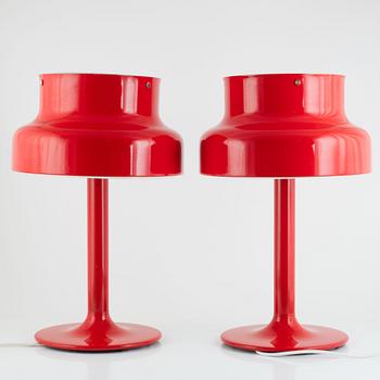 Anders Pehrson,  bordslampor, ett par "Bumlingen" Ateljé Lyktan Åhus, 1900-talets senare del.