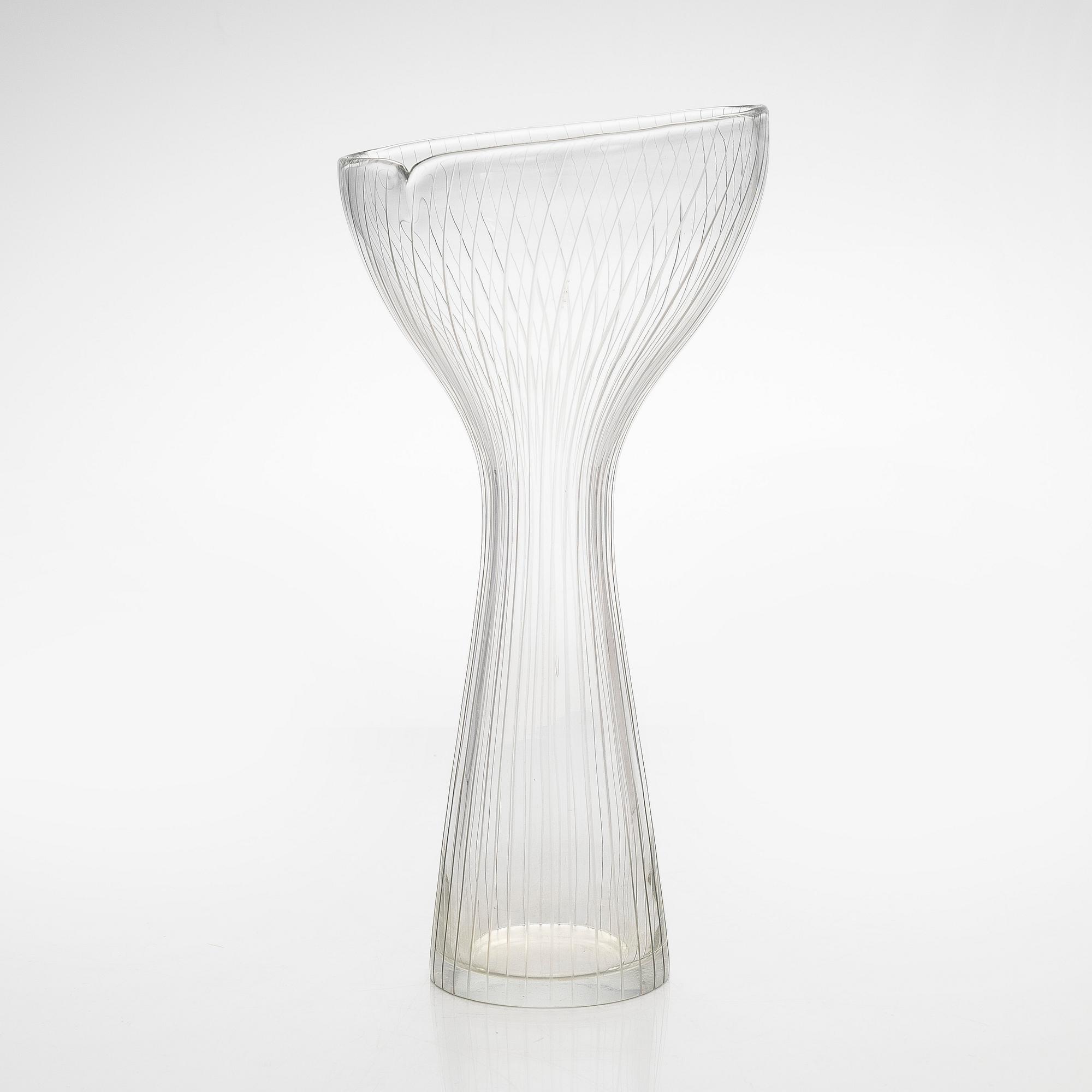 Tapio Wirkkala, vas, modell 3520, signerad Tapio Wirkkala Iittala -54.