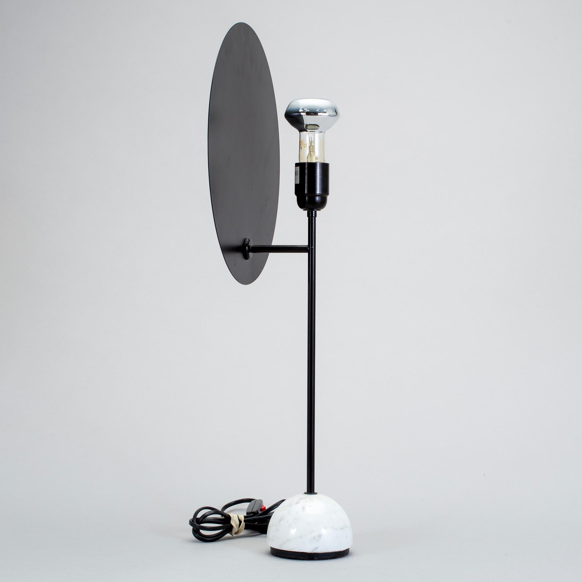 BORDSLAMPA, "Kuta", Vico Magistretti, Oluce, Italien, 1970-talet.