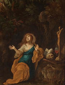 Joos de Momper Circle of, Landscape with Penitent Magdalene.