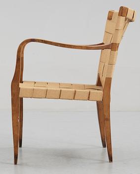 A Bruno Mathsson easy chair, Firma Karl Mathsson ca 1931.