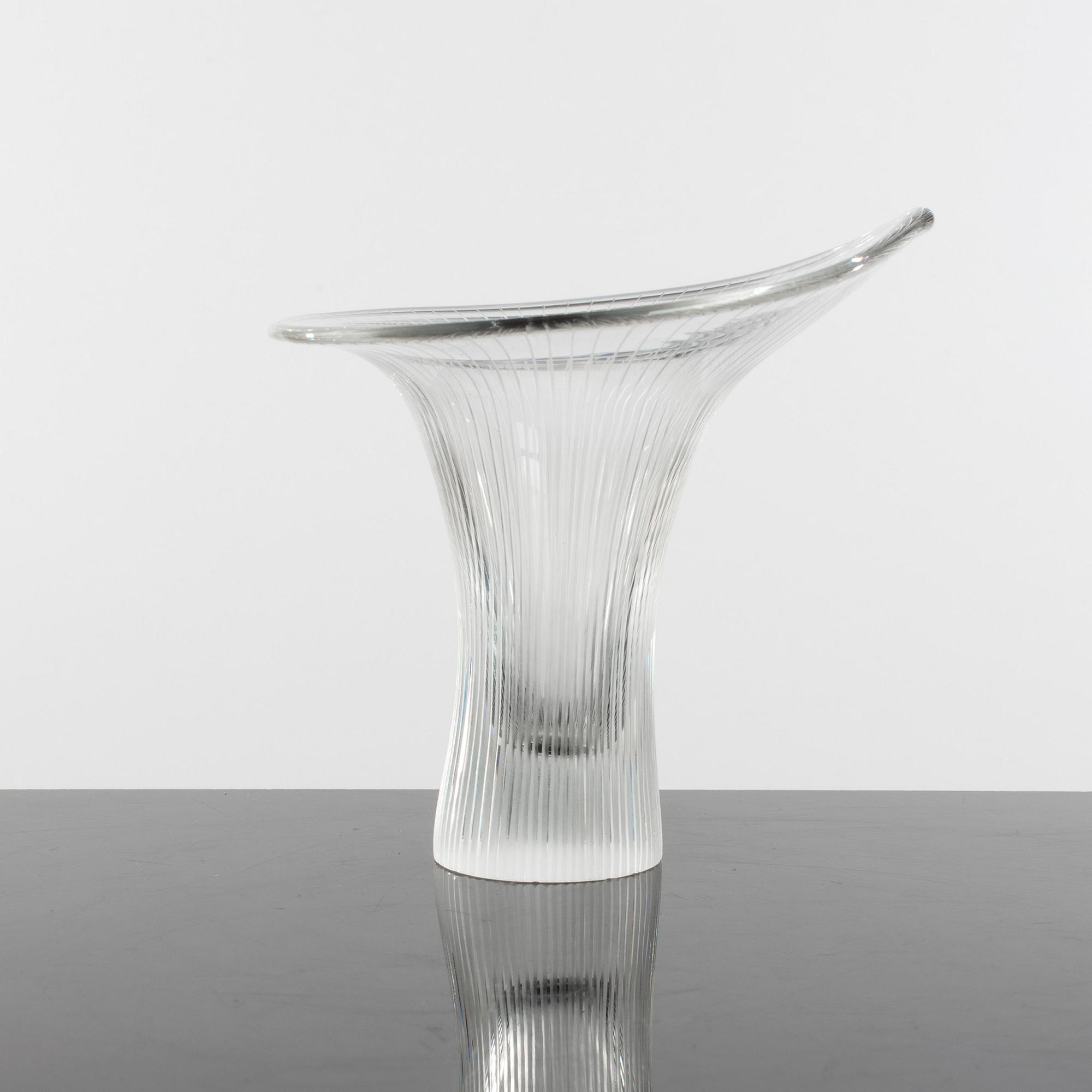 VAS, glas, "Kantarelli", Tapio Wirkkala, Iittala, Finland, 1955, signerad och datera undertill.