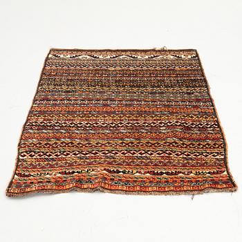 Bag front, Khorjin, antique, 94 x 77 cm.