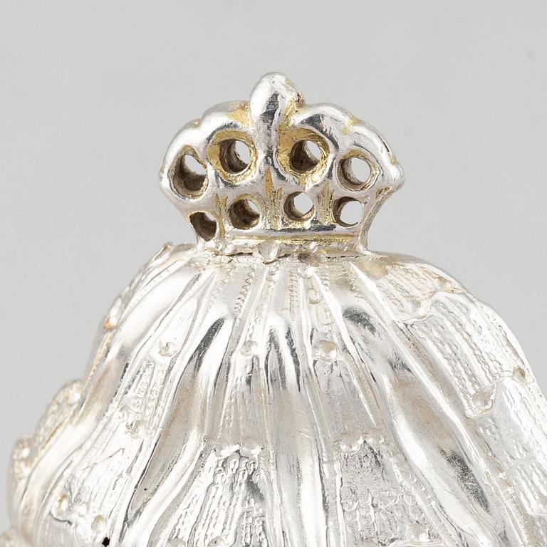 A danish silver box, Philip Gerhard Schenck,  Köpenhamn 1774-84.