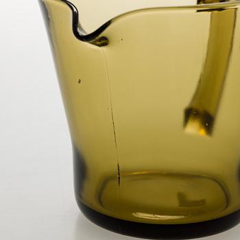 Dricksglas, 13 st och kannor, 2 st, Riihimäen Lasi Oy, 1950-tal.