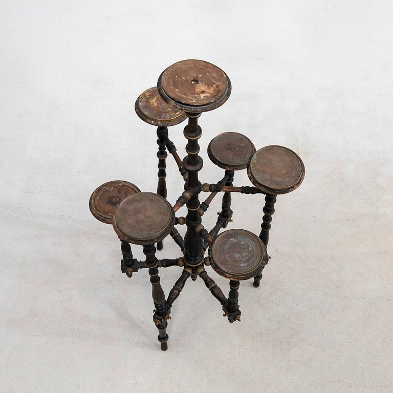 Flower pedestal, circa 1900.