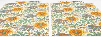 Josef Frank, a pair of "Aralia" bed spreads for Svenskt Tenn.