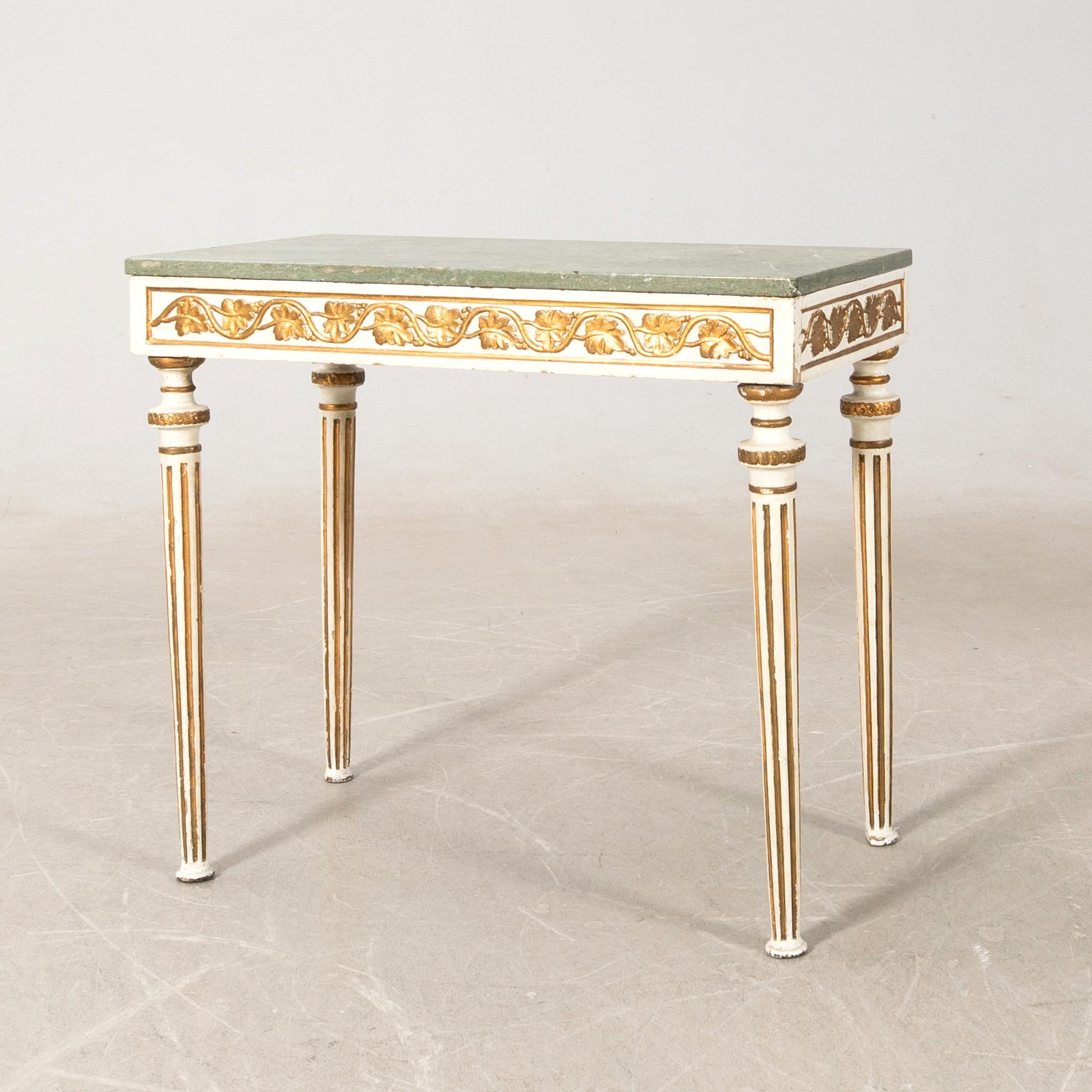 Console table, Gustavian, circa 1800.