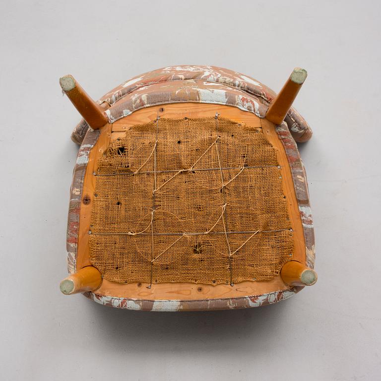 FÅTÖLJ, Lisa-Johansson-Pape, Keravan Puusepät, 1940-luku.