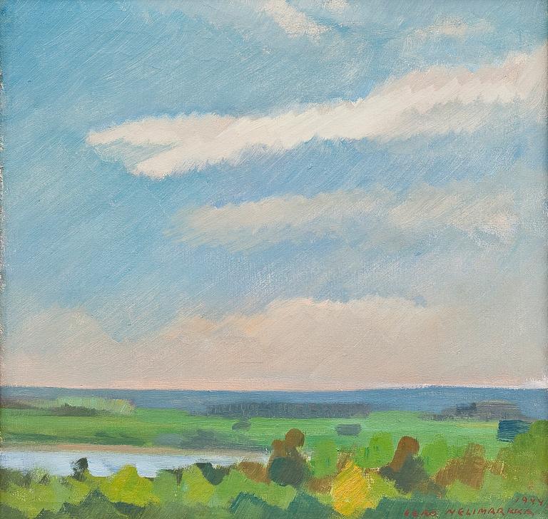 Eero Nelimarkka, A SUMMER LANDSCAPE.