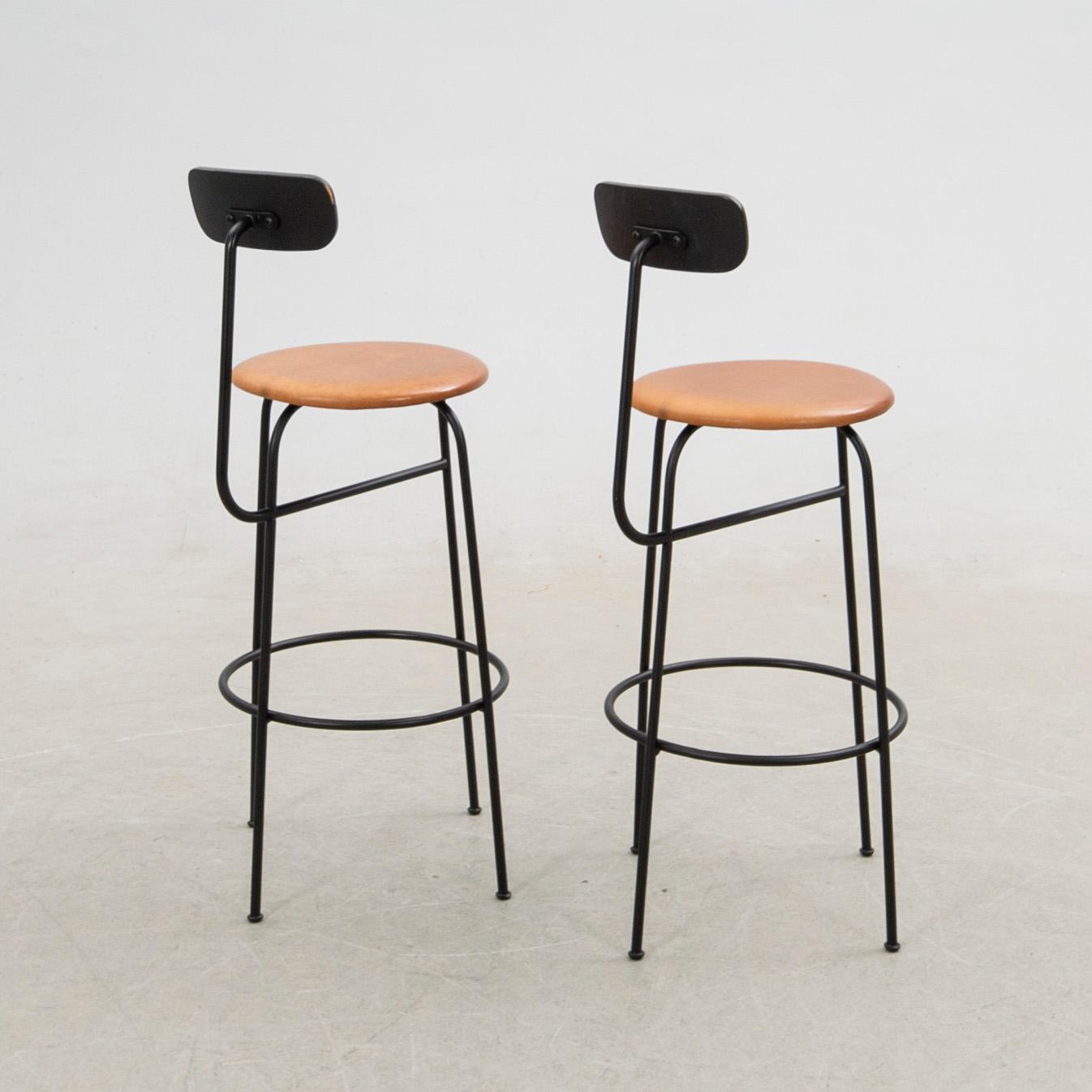 Afteroom, barstolar, ett par, "Counter Chair" Audo, Danmark.