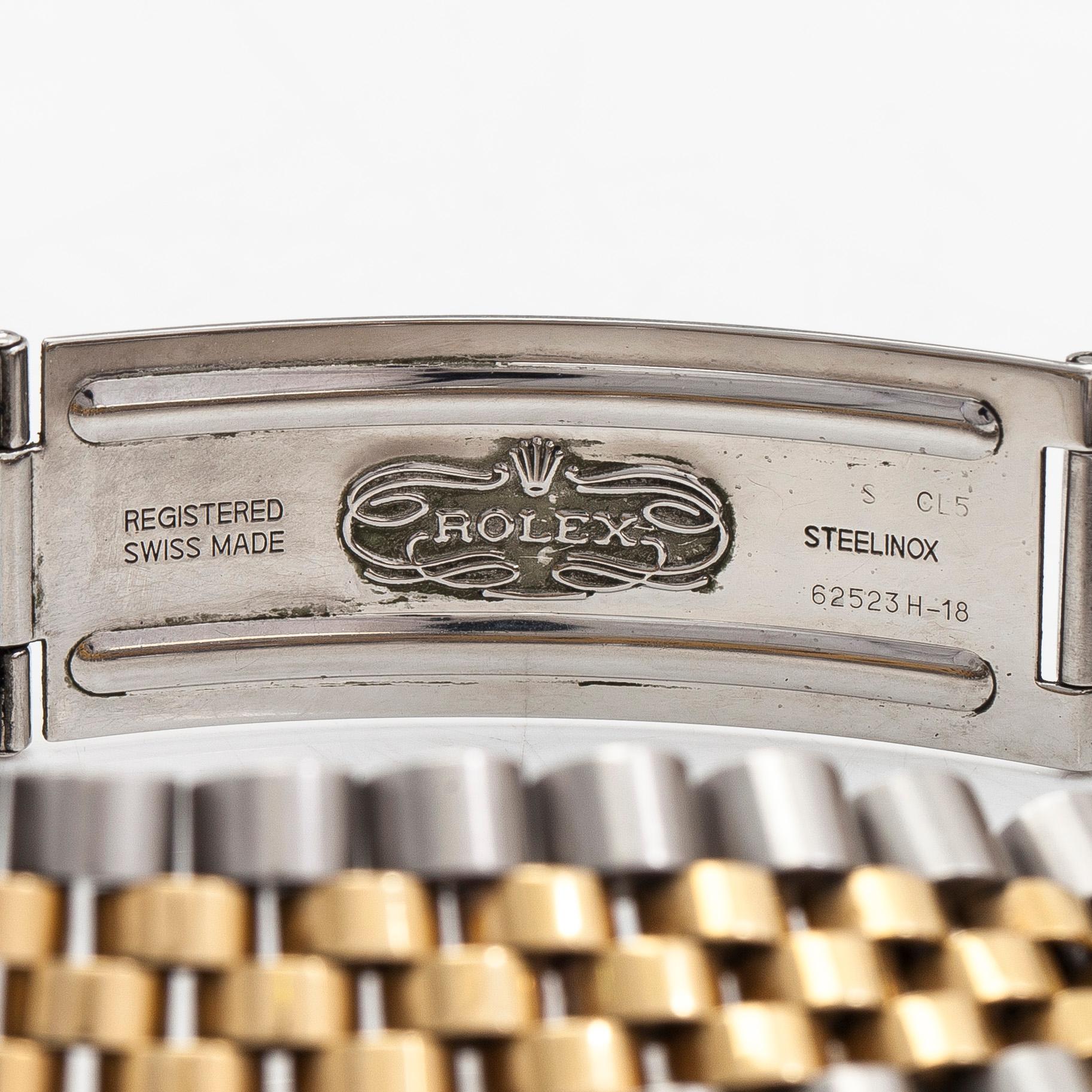 Rolex, Oyster Perpetual, Datejust, Turn-O-Graph, rannekello, 36 mm.