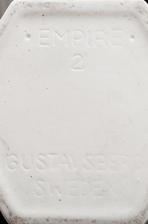YTTERFODER, 4 st, porslin, "Empire", Gustavsberg.