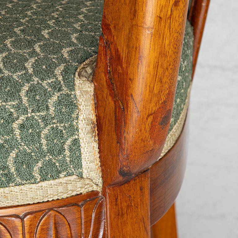 Eugen Höglund, chairs 4 pcs, Vetlanda, 1930s/40s.