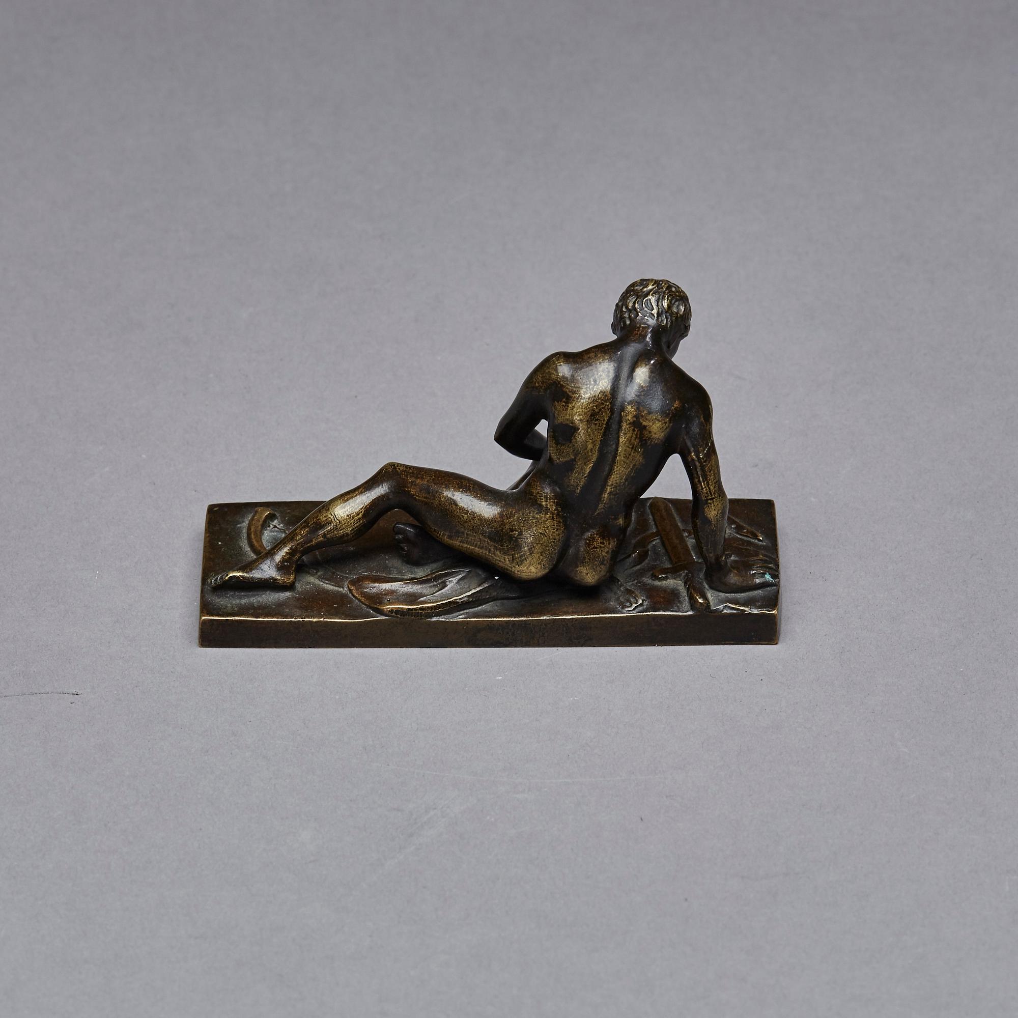 SKULPTUR, brons, jugend.