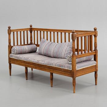 SOFFA, gustavianskt provinsarbete, 1800-tal.
