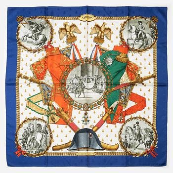 Hermès, scarf, "Napoléon".