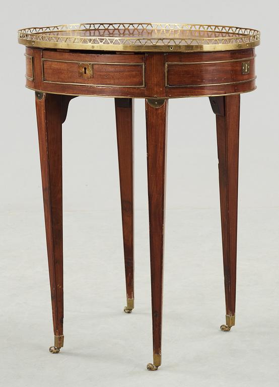 DAMARBETSBORD, sengustavianskt, 1700/1800-tal.