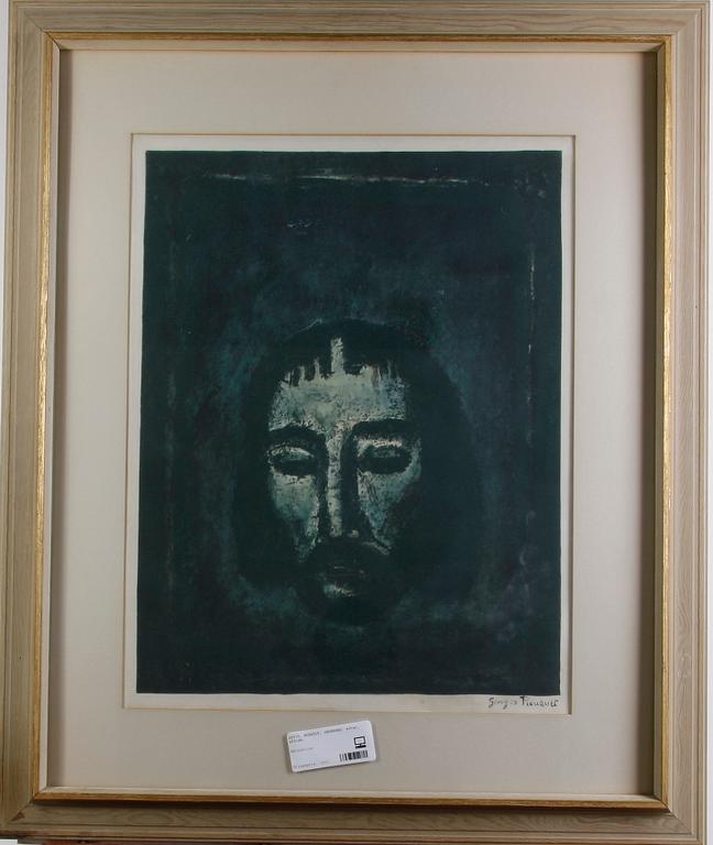 ROUAULT, GEORGES, efter. Färgoffset, sign i trycket.