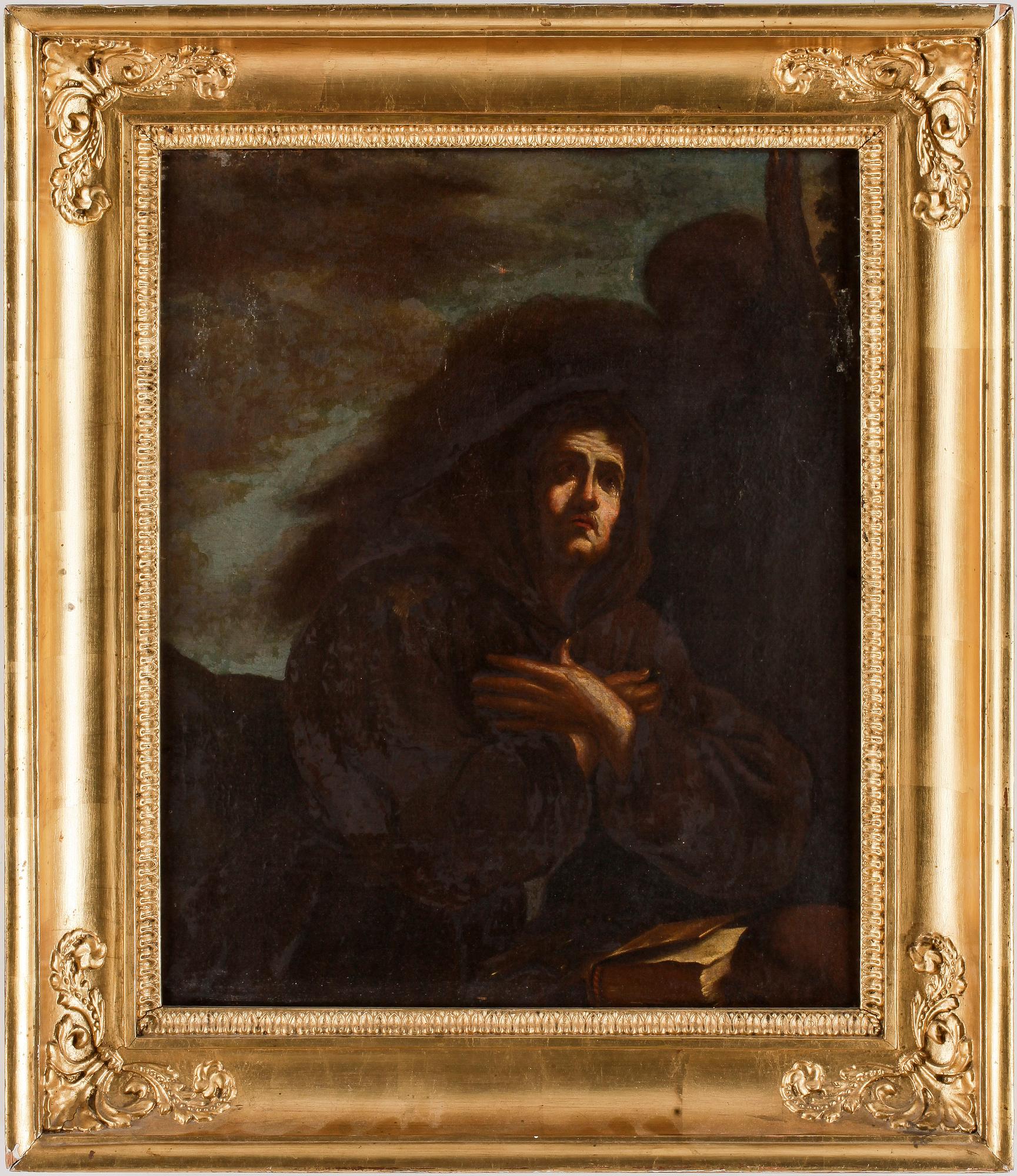OKÄND KONSTNÄR, olja på duk, 1700-tal.