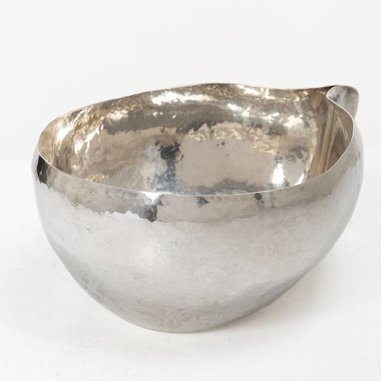Bernd Janusch, Bowl, sterling silver, Rosa Taikon Janusch, Stockholm 1980.