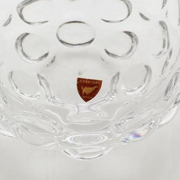 SVEN PALMQVIST, glas, vas Orrefors, omkring 1900-talets mitt.