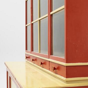 Axel Larsson, vitrinskåp, 1930-40-tal.