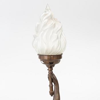 Golvlampa, tidigt 1900-tal.