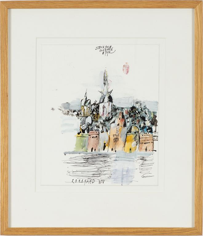 Madeleine Pyk, "Stockholm, Slussen".