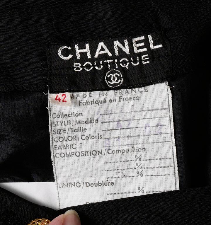 BLUS SAMT KJOL, Chanel.