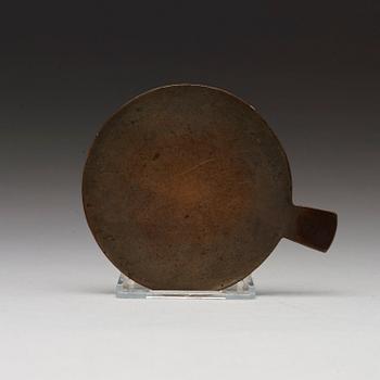 SPEGEL, brons. Qingdynastin (1644-1912).