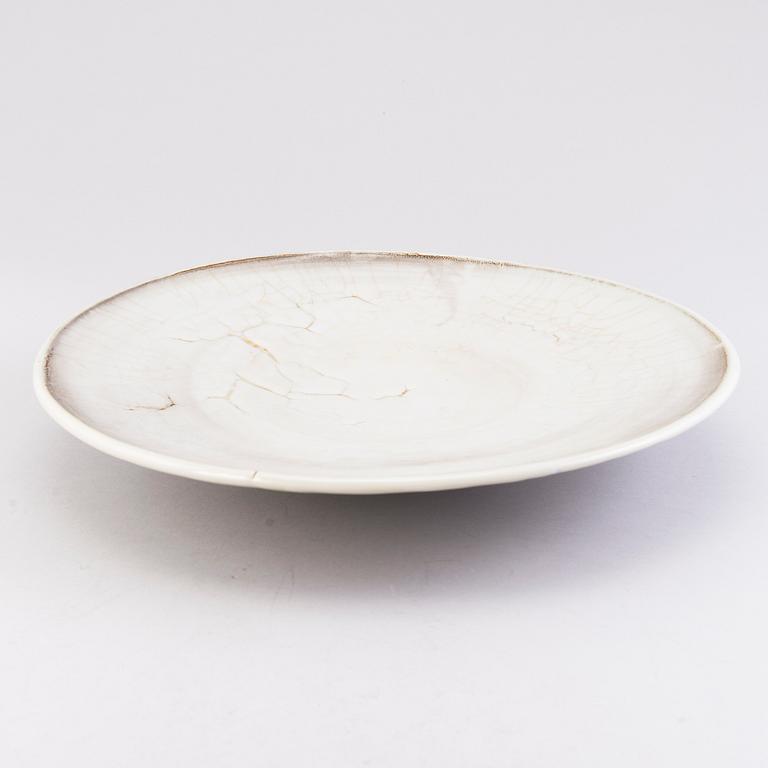 Toini Muona, A stoneware dish signed TM Arabia.