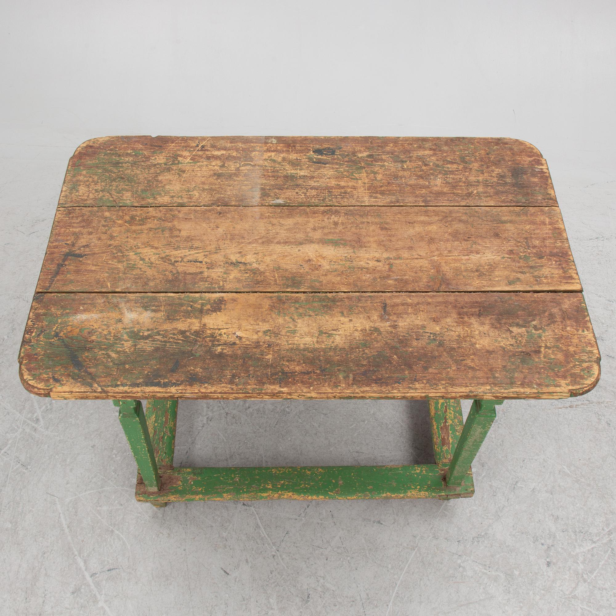 Matbord, allmoge, 1800-tal.