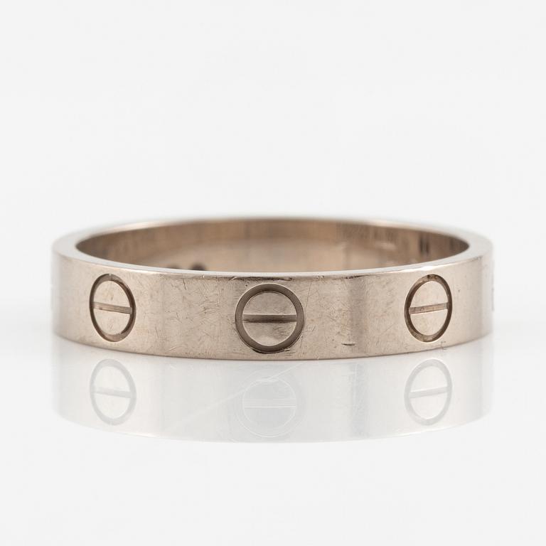 Cartier, ring, "Love", 18K white gold.
