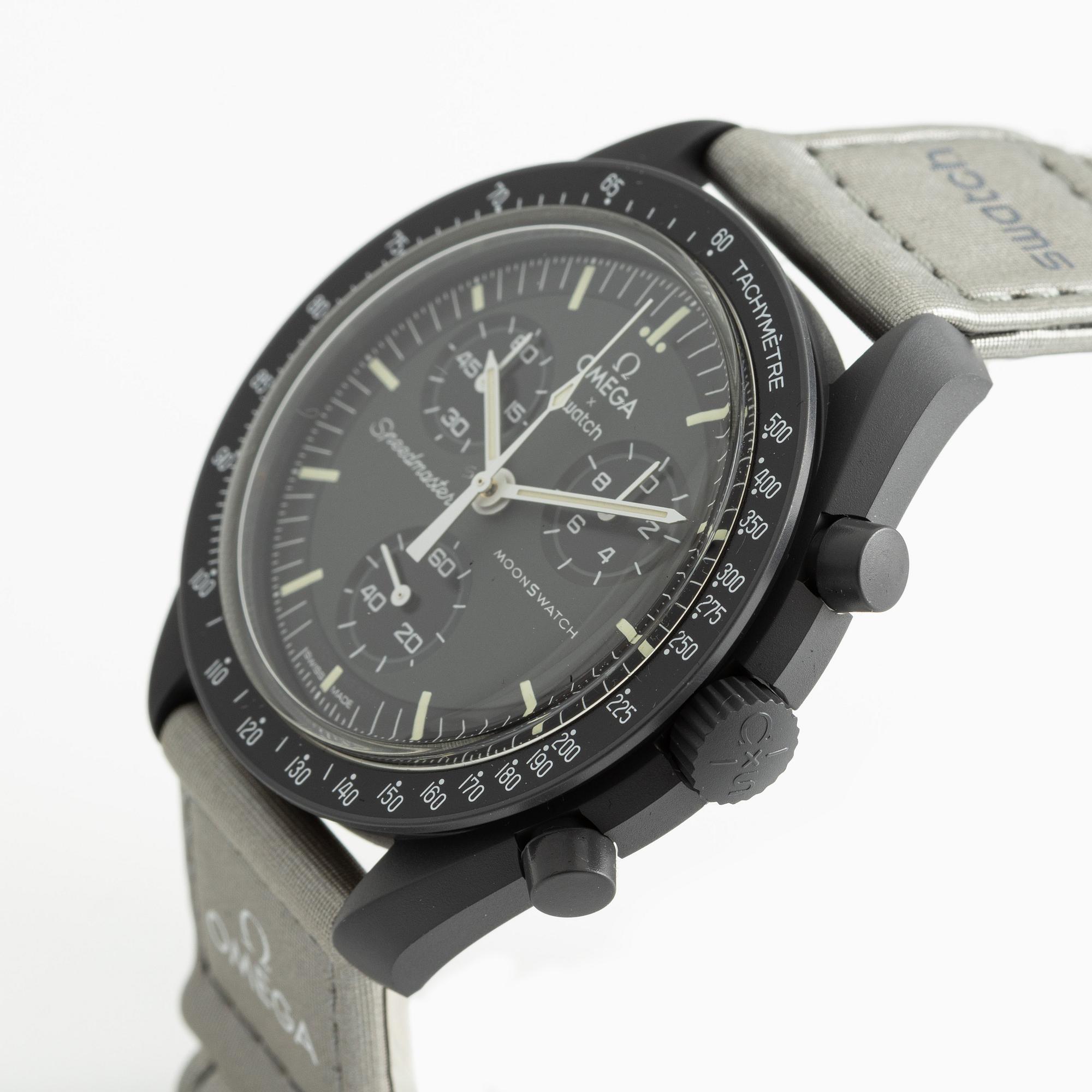 Omega/Swatch, MoonSwatch, "No Reserve", collection of 14 pcs, chronograph, wristwatches, 42 mm.