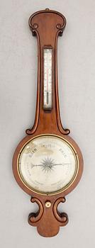 BAROMETER, England, 1800-tal.