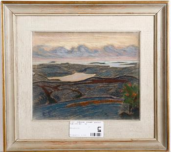 SVENSSON, ROLAND, pastell. Sign och dat.