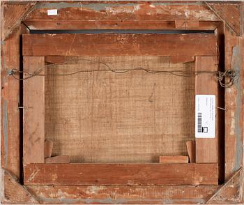 OKÄND KONSTNÄR. 1800/1900-tal. Olja på duk.