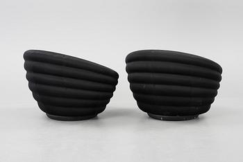 FÅTÖLJER, ett par, "Blow", Johannes Foersom & Peter Hiort-Lorenzen för Hay, Danmark, 2000-tal.