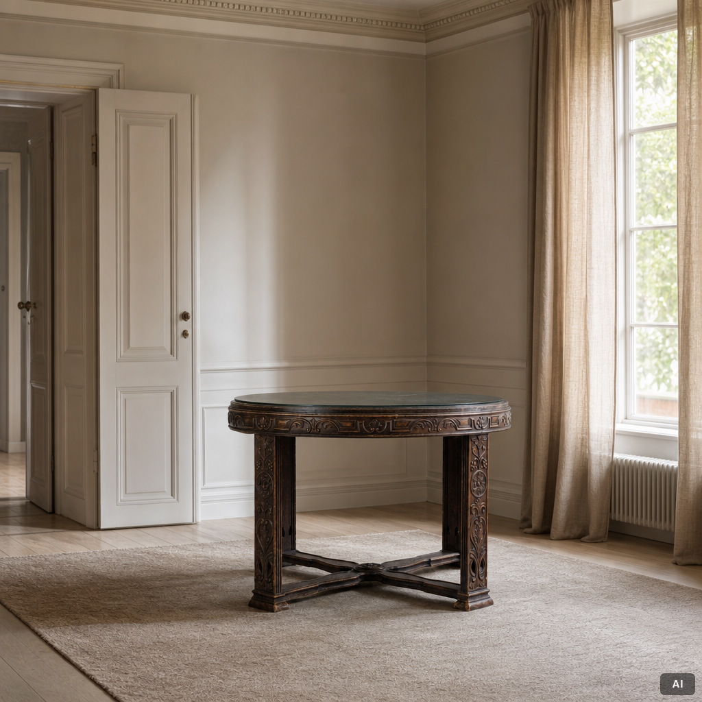 A coffee table, 1920's/30's.