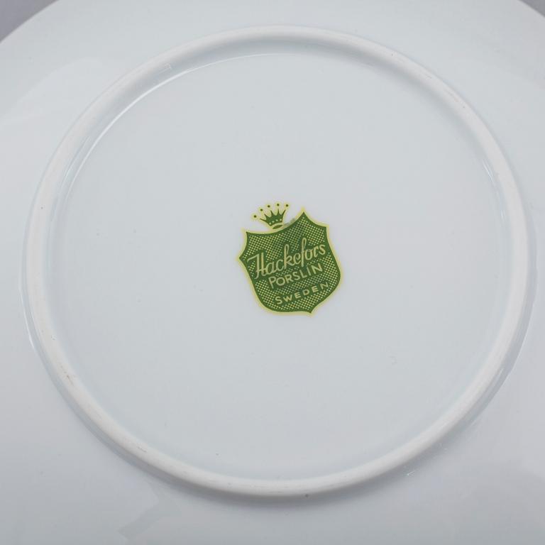 A DINNERSERVICE, 59 pieces, Hackefors, second half of the 20th cenrtury.