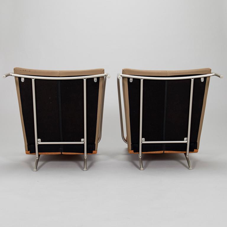 Gijs Papavoine, a pair of 'Lomas' easy chairs for Montis.