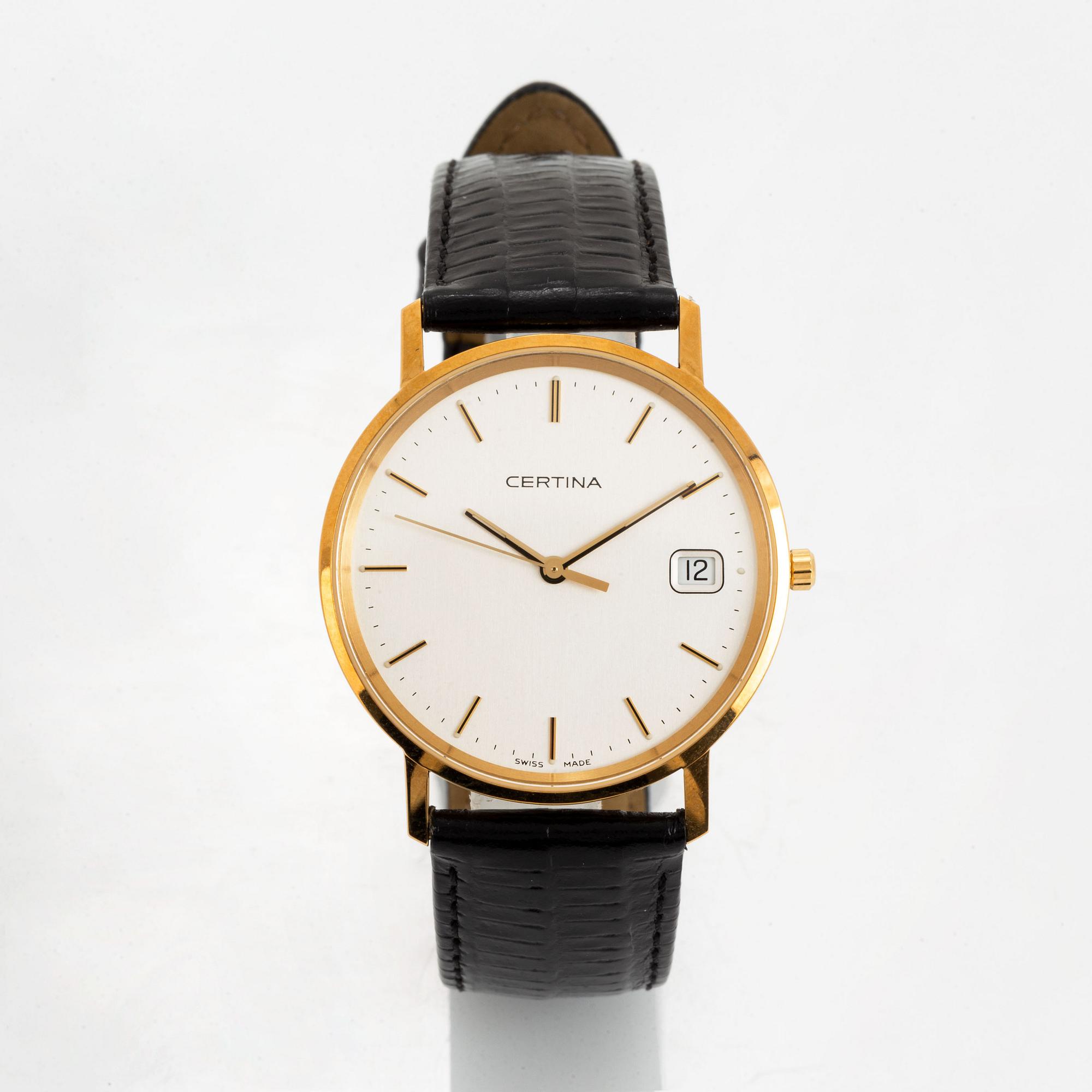 Certina, wristwatch, 33 m.
