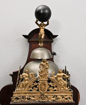 VÄGGUR, troligen Holland, barockstil, 1800-talets slut.