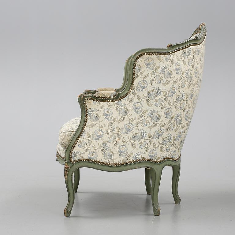 BERGERE, Louis XV-stil, omkring 1900.