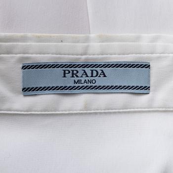 Prada, two white shirts, size 38.