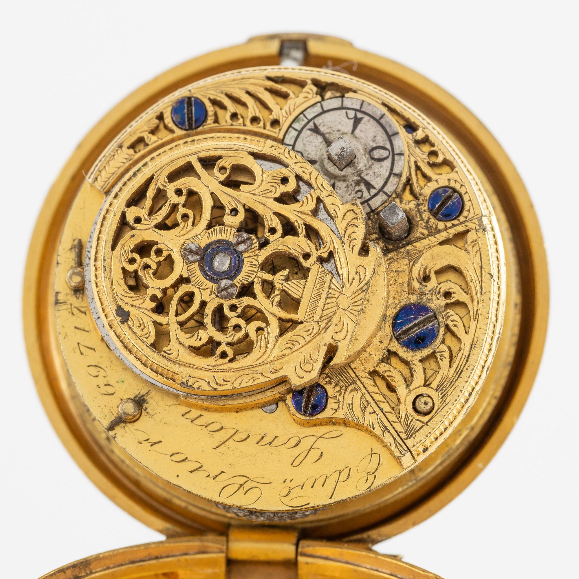 Fickur, för den turkiska marknaden av Edward prior (urmakare i London 1800-68).