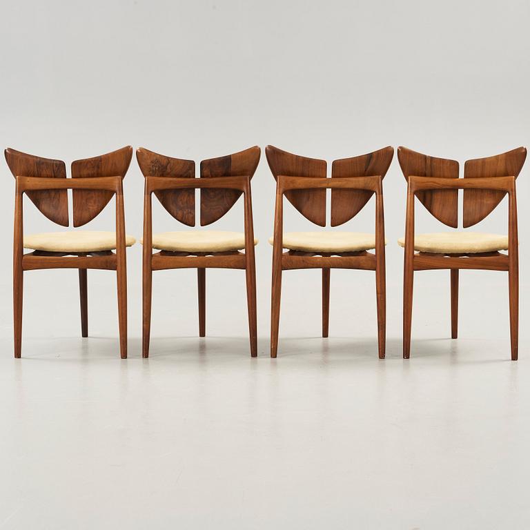 Kurt Østervig, a five pieces dining set, Brande Møbelfabrik, Danmark 1950's-60's.
