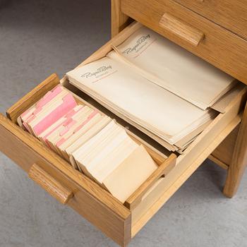 A miniature writing desk / toy office from around the middle of the 20th century.