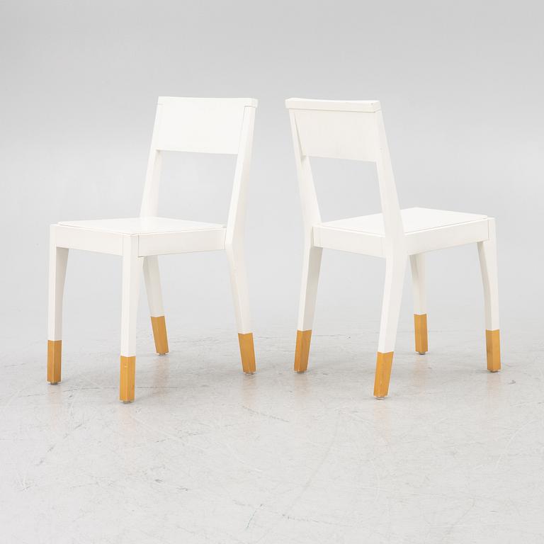 Thomas Sandell, chairs, 4 pcs, "TS chair", Asplund.